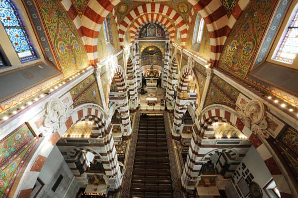 intérieure notre dame de la garde Marseille